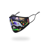 ADULT ASTRO PARTY FORM-FITTING FACE MASK