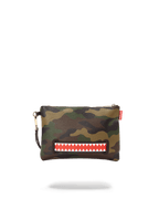 CHECKS IN CAMOFLAUGE CROSSOVER CLUTCH