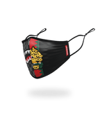 ADULT SPUCCI SPLIT FORM-FITTING FACE MASK