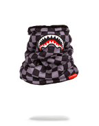 CHECKERED SHARK NECK WARMER