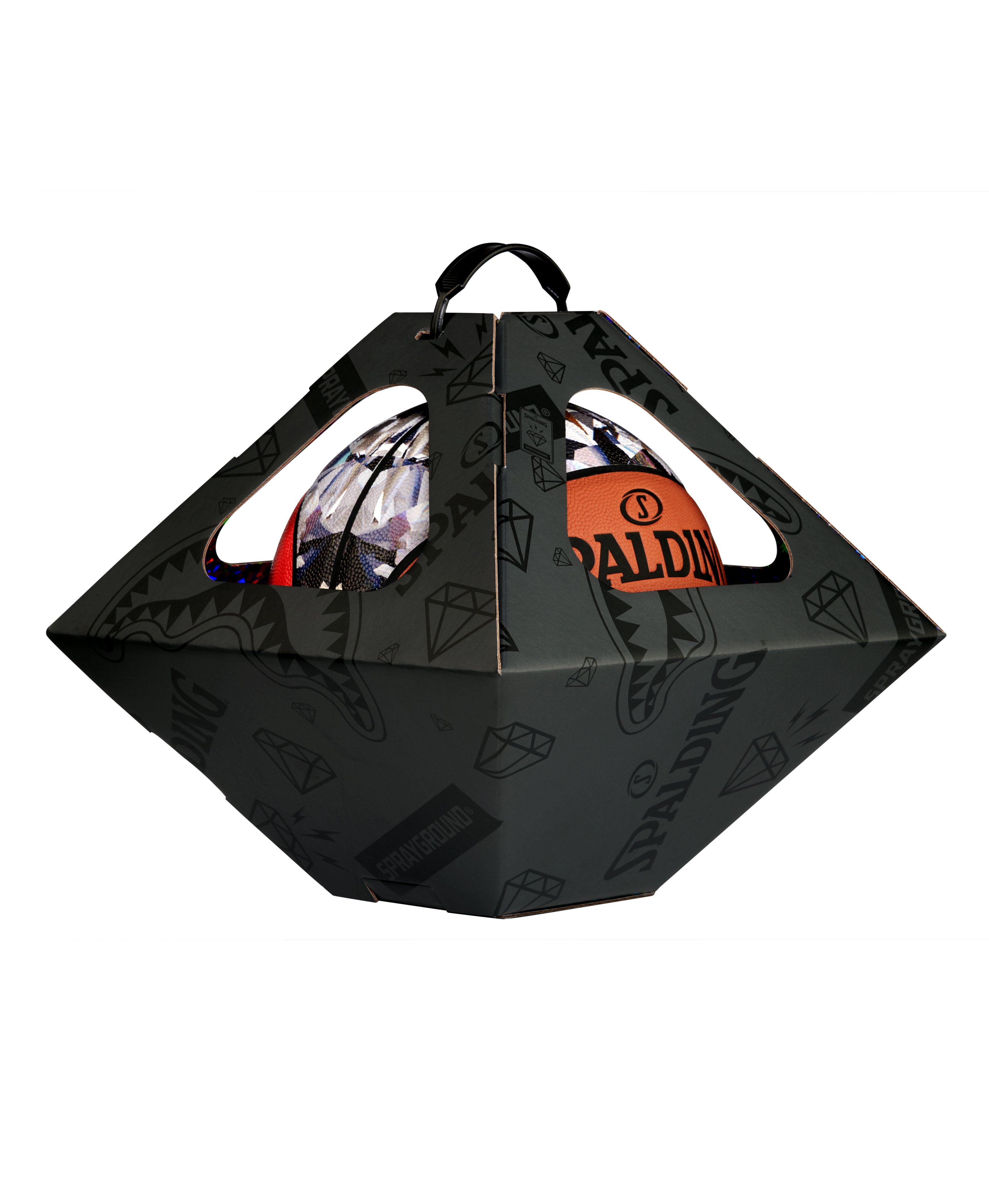 SPALDING X SPRAYGROUND DIAMOND BASKETBALL