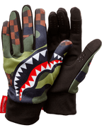 CHECKER CAMO GLOVES