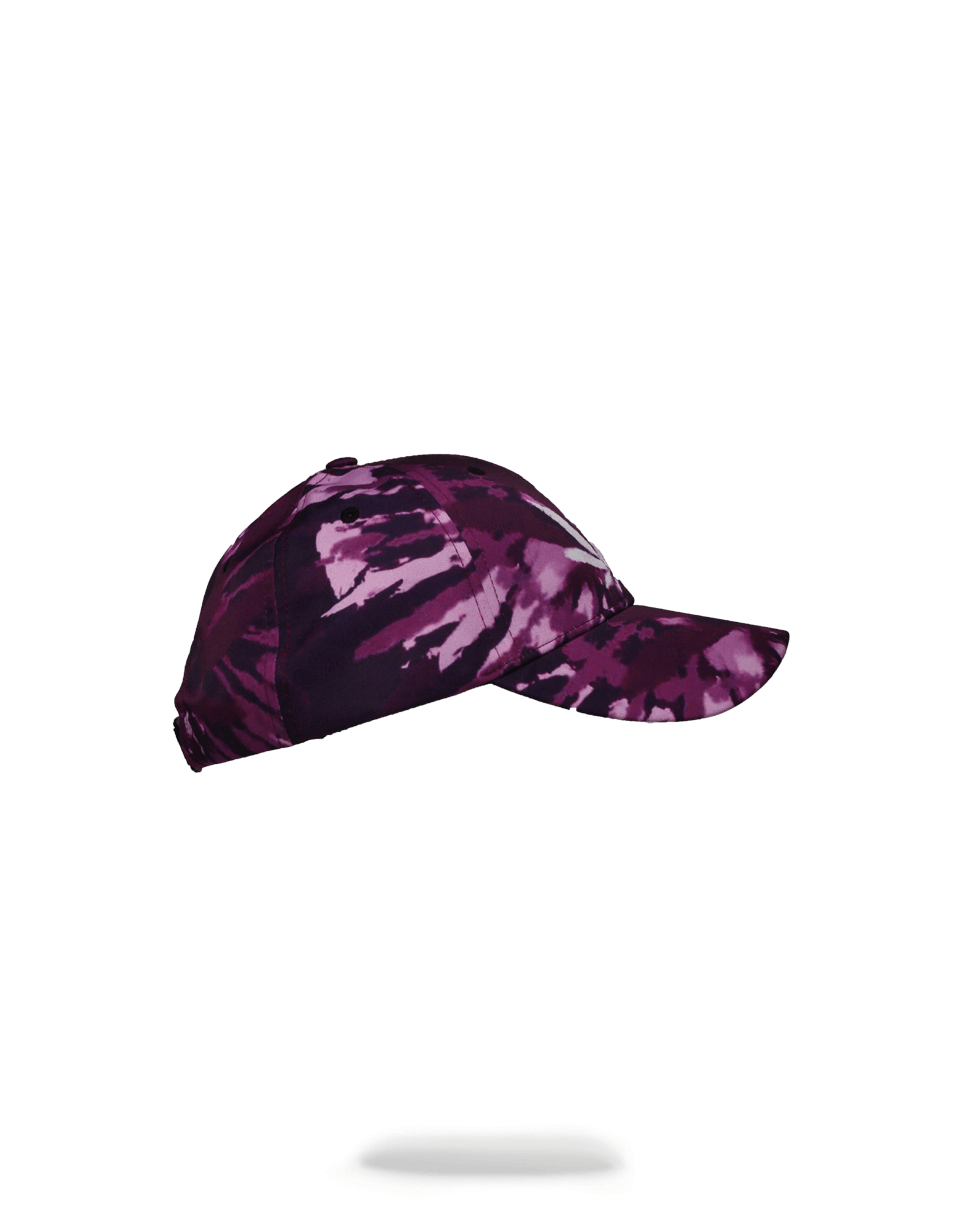 TIE DYE PURPLE 420 HAT