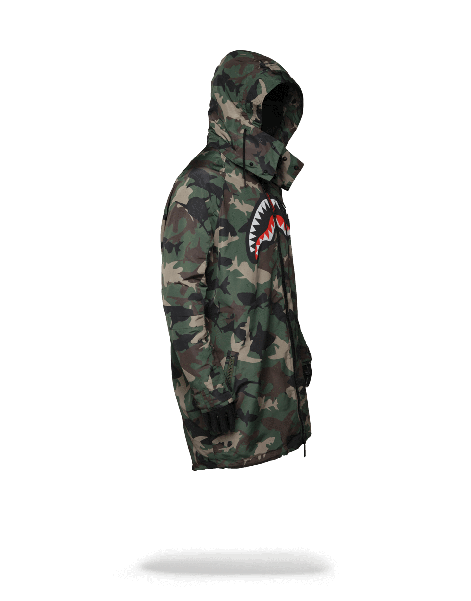 CAMO SHARK PARATROOPER JACKET