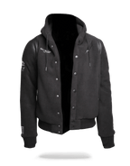 VARSITY ARMY PATCHES JACKET