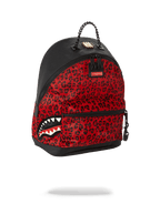 6-STRAP RED LEOPARD EMPRESS (PONY HAIR)