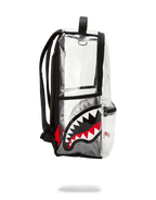 20/20 VISION DOUBLE CARGO SIDE SHARK CLEAR BACKPACK