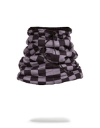 CHECKERED SHARK NECK WARMER