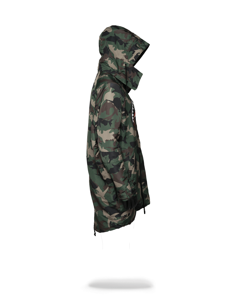 CAMO SHARK PARATROOPER JACKET