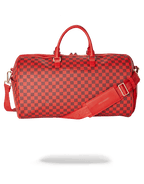 SHARKS IN PARIS DUFFLE (RED CHECKERED EDITION)