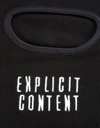 EXPLICIT CONTENT SKI MASK
