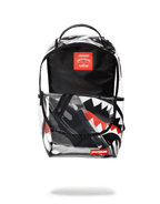 ANGLED 20/20 VISION SHARK CLEAR BACKPACK