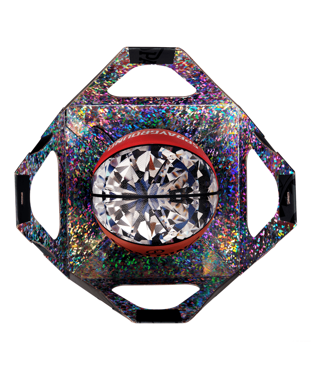 SPALDING X SPRAYGROUND DIAMOND BASKETBALL