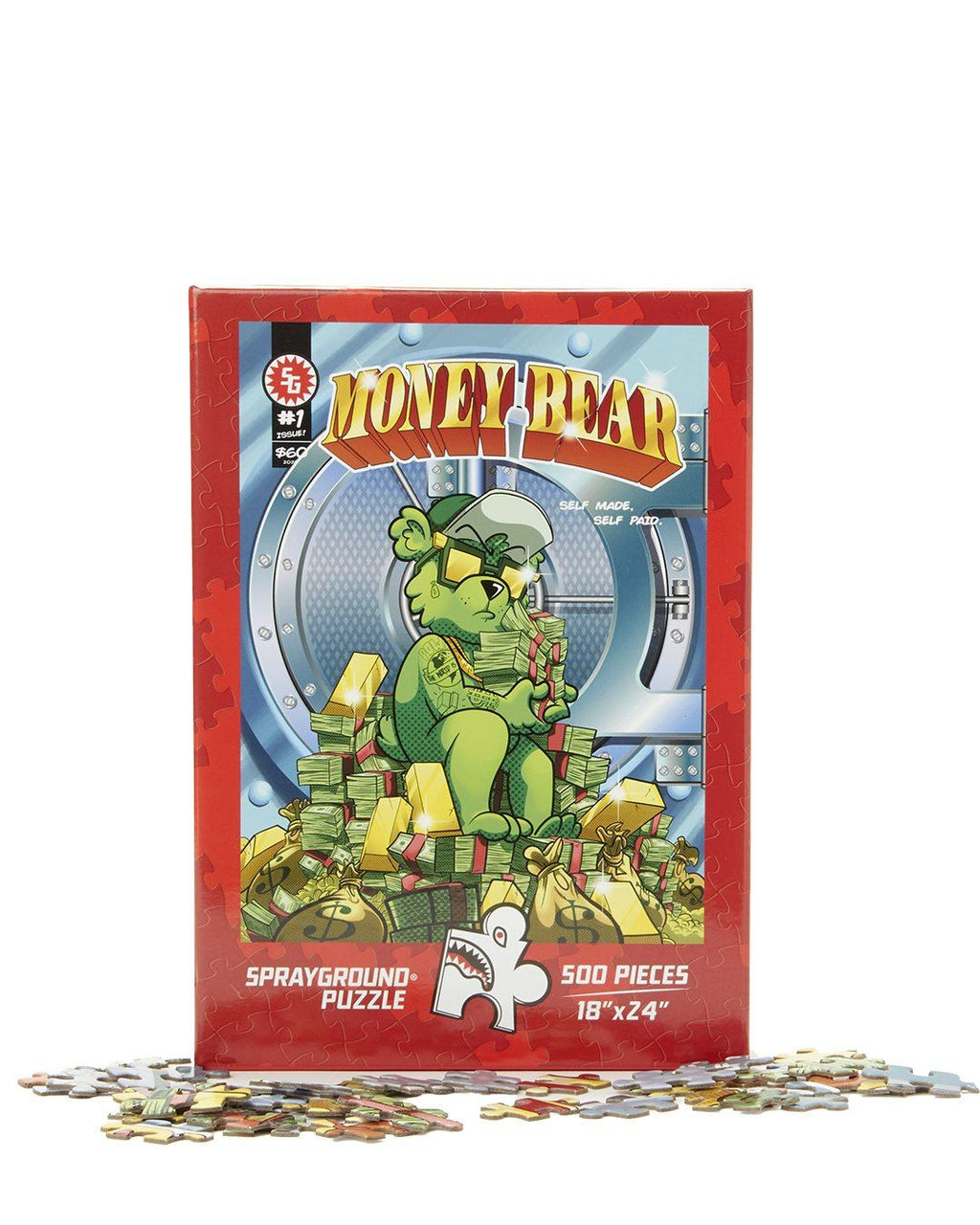 SPRAYGROUND MONEY BEAR PUZZLE (500 pcs)