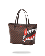 CHECKS IN CAMOFLAUGE TOTE