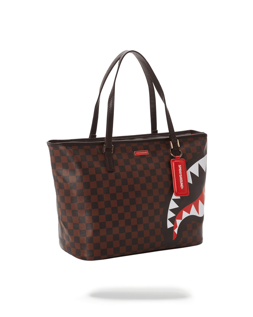CHECKS IN CAMOFLAUGE TOTE