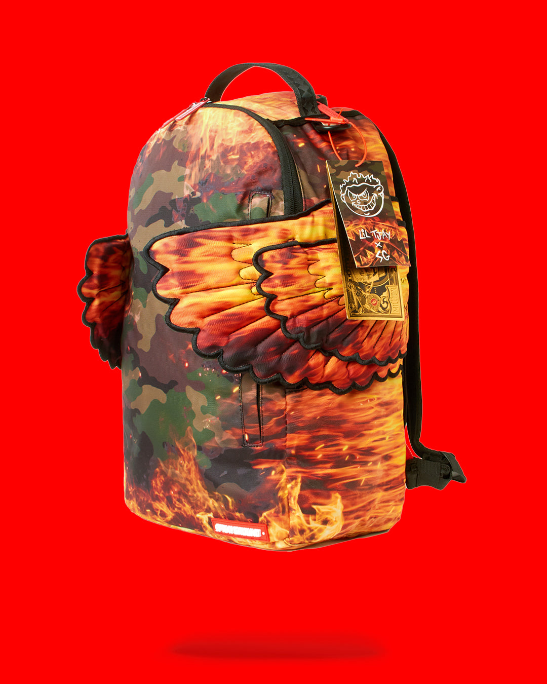 THE LIL TJAY FALLIN ANGEL 4 WING BACKPACK
