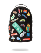 THE 32 REMOVABLE PATCHES VELCRO BACKPACK