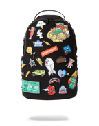 THE 32 REMOVABLE PATCHES VELCRO BACKPACK