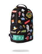 THE 32 REMOVABLE PATCHES VELCRO BACKPACK