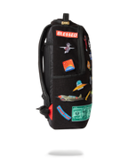 THE 32 REMOVABLE PATCHES VELCRO BACKPACK