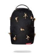 THE LOST IN SPACE BACKPACK (10 3D GOLD METAL ASTRONAUTS)