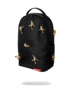 THE LOST IN SPACE BACKPACK (10 3D GOLD METAL ASTRONAUTS)