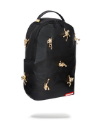 THE LOST IN SPACE BACKPACK (10 3D GOLD METAL ASTRONAUTS)