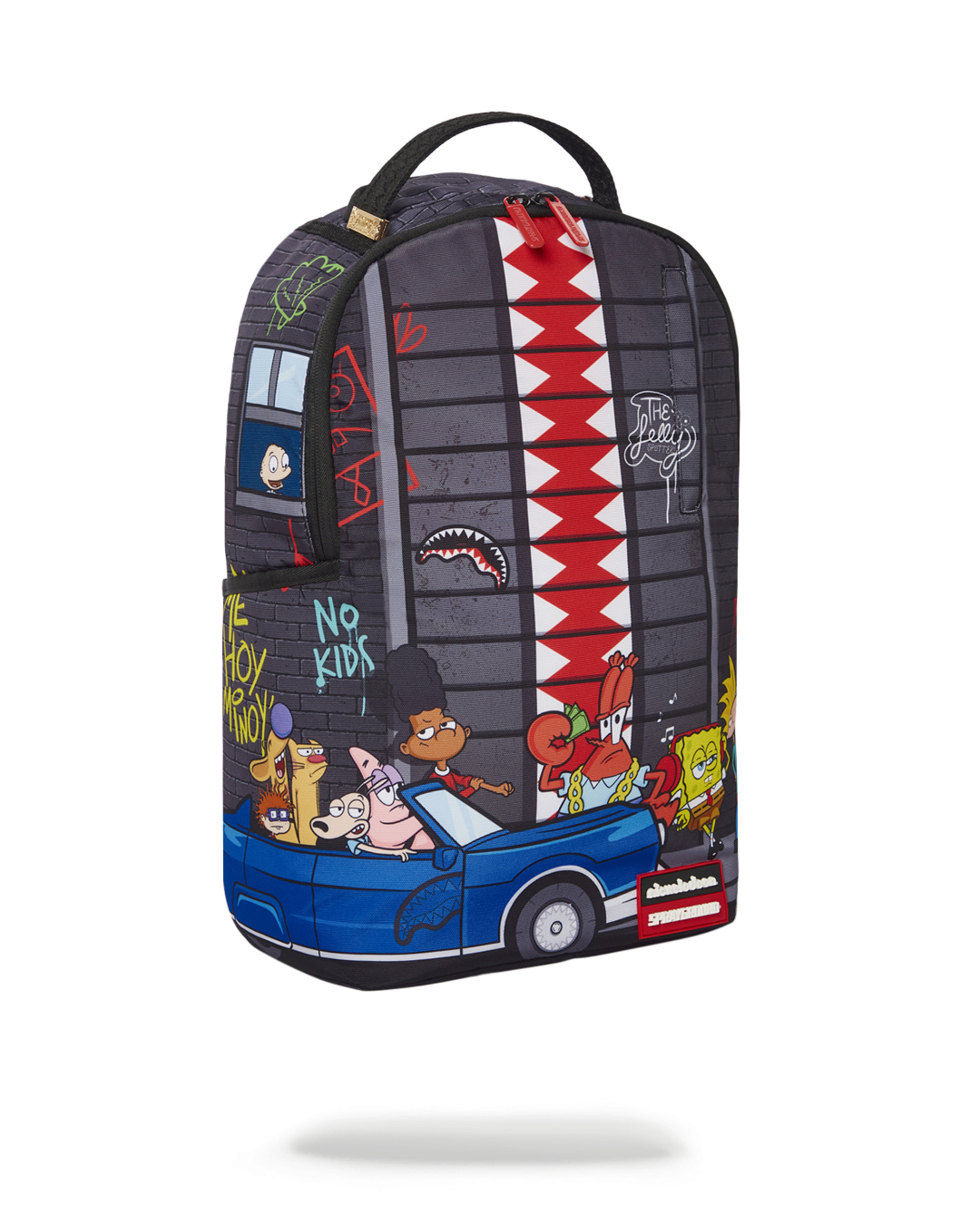 90s NICK VERTICAL SHARK BACKPACK (DLXR)