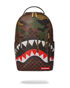 CAMO DRIP SHARKS IN PARIS BACKPACK (DLXV)