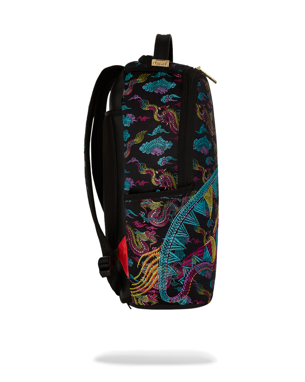EMBROIDERED DRAGONS DLX BACKPACK