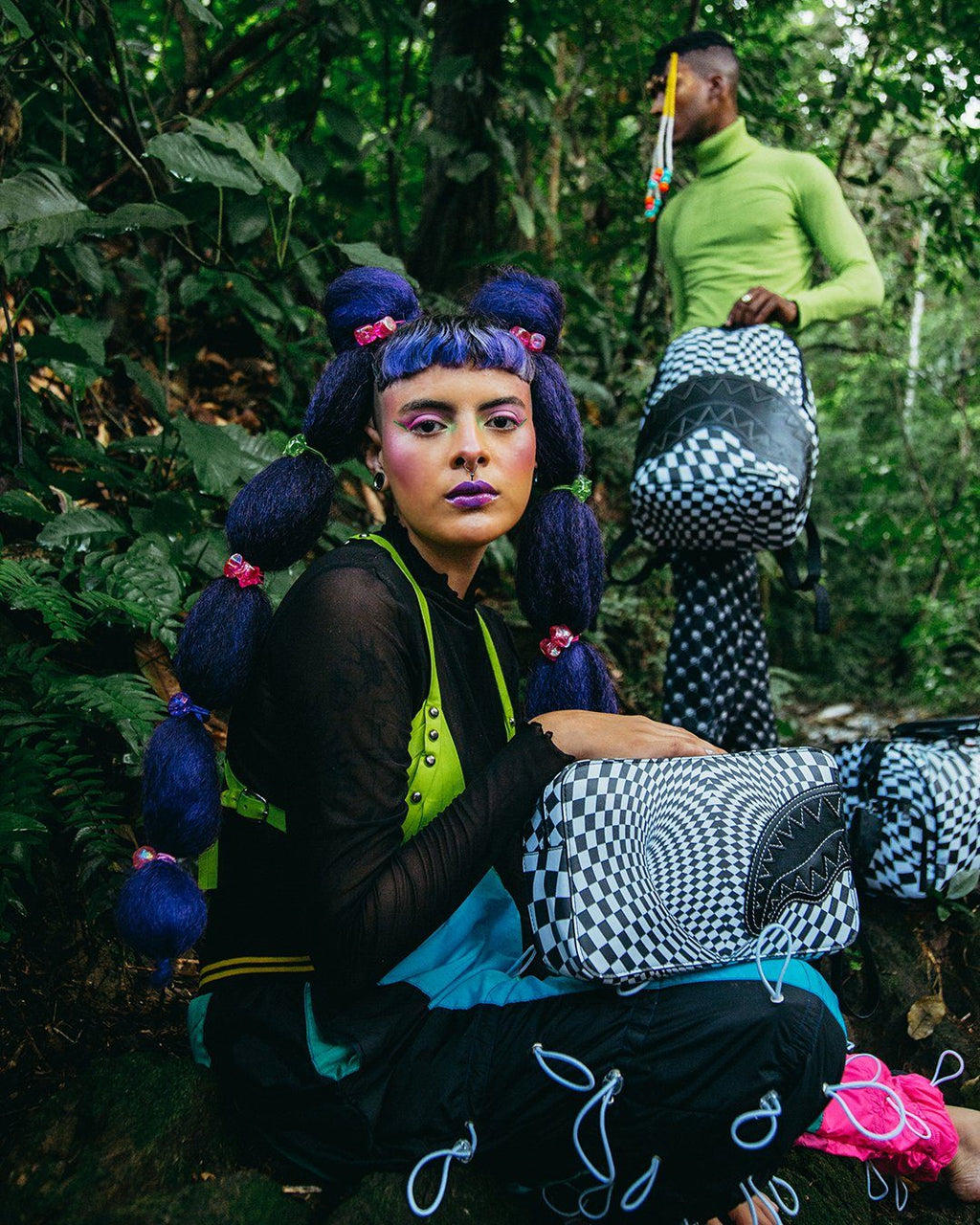 TRIPPY CHECK TOILETRY AKA MONEY BAG