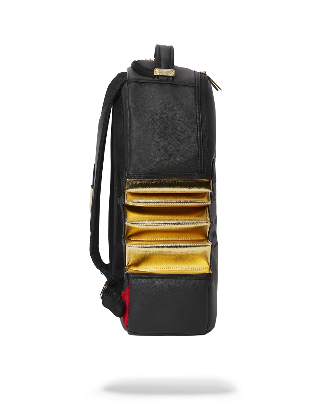A.i.3 SHARK BITE BLACK GOLD BACKPACK (DLXV)