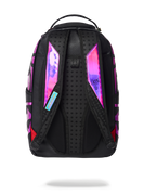 CAZZU IRIDESCENT CUT & SEW SPIDER SKULL SHARK BACKPACK (DLXV)