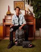 XTC GREY SHARKS IN PARIS TOILETRY BAG