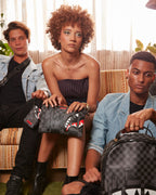 XTC GREY SHARKS IN PARIS CROSSOVER CLUTCH