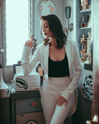 SPLIT THE CHECK (PEARL) TOILETRY BAG