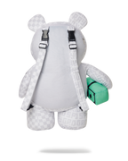 SPLIT THE CHECK (PEARL) MONEYBEAR TEDDYBEAR BACKPACK