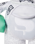 SPLIT THE CHECK (PEARL) MONEYBEAR TEDDYBEAR BACKPACK