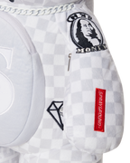 SPLIT THE CHECK (PEARL) MONEYBEAR TEDDYBEAR BACKPACK