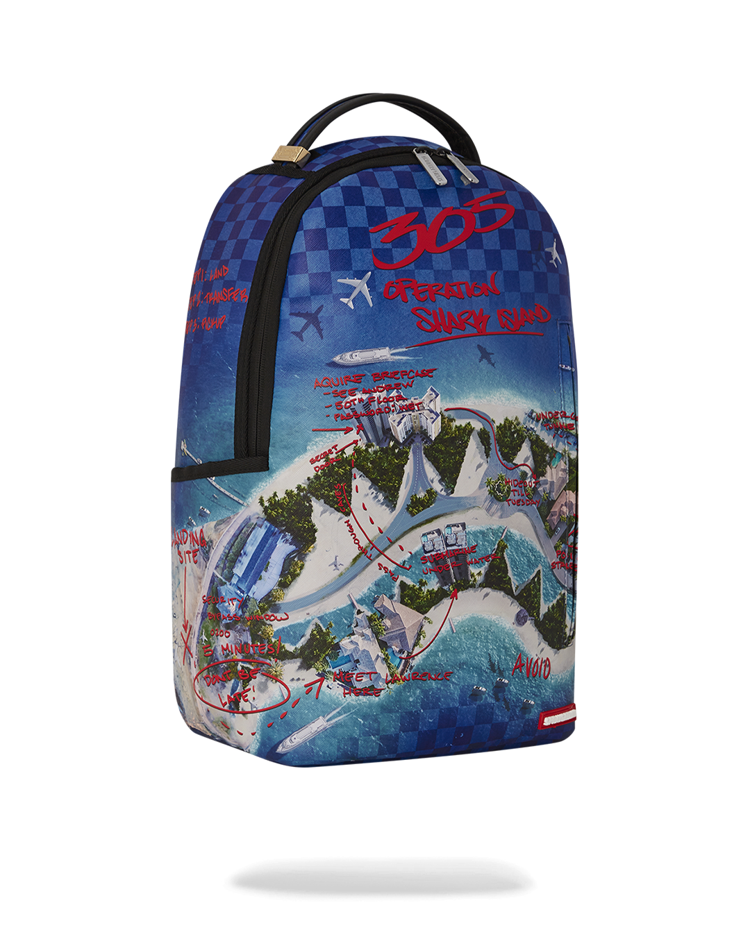 THE 305 SHARK ISLAND BANK HEIST BACKPACK