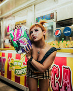 DREAMY TECHNICOLOR TOILETRY BAG