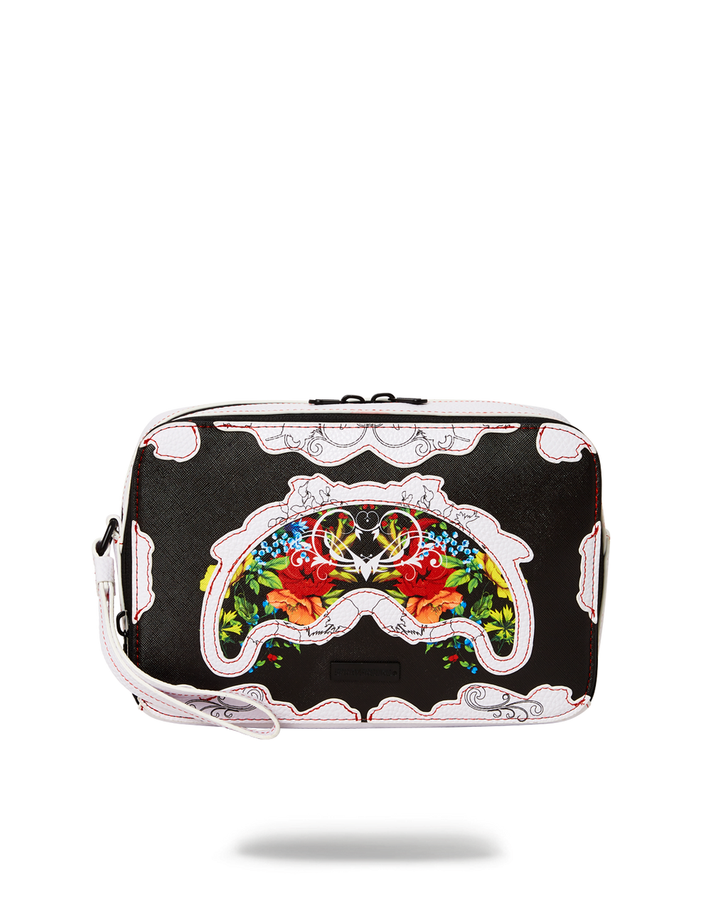 THE FLORAL CUT TOILETRY BAG