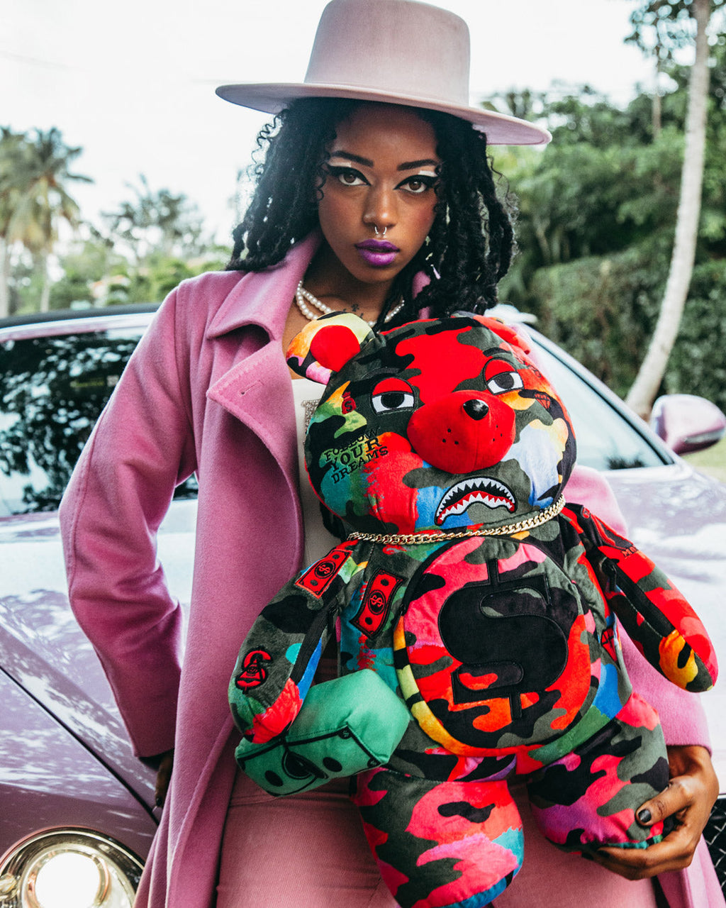 CAMOBURST MONEYBEAR TEDDYBEAR BACKPACK