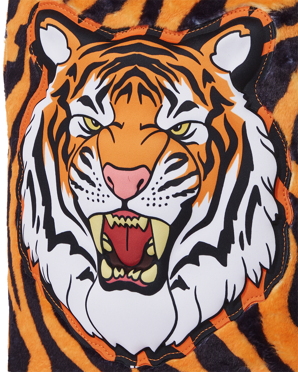 TIGER COZY VELOUR FUR BACKPACK