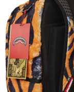 TIGER COZY VELOUR FUR BACKPACK