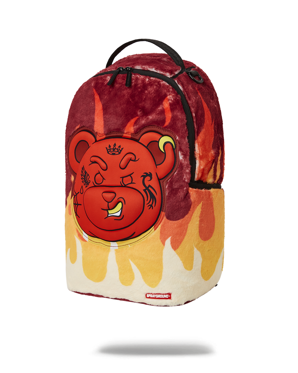 DIABLO COZY VELOUR FUR BACKPACK