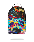 SLICED AND DICED CAMO BACKPACK