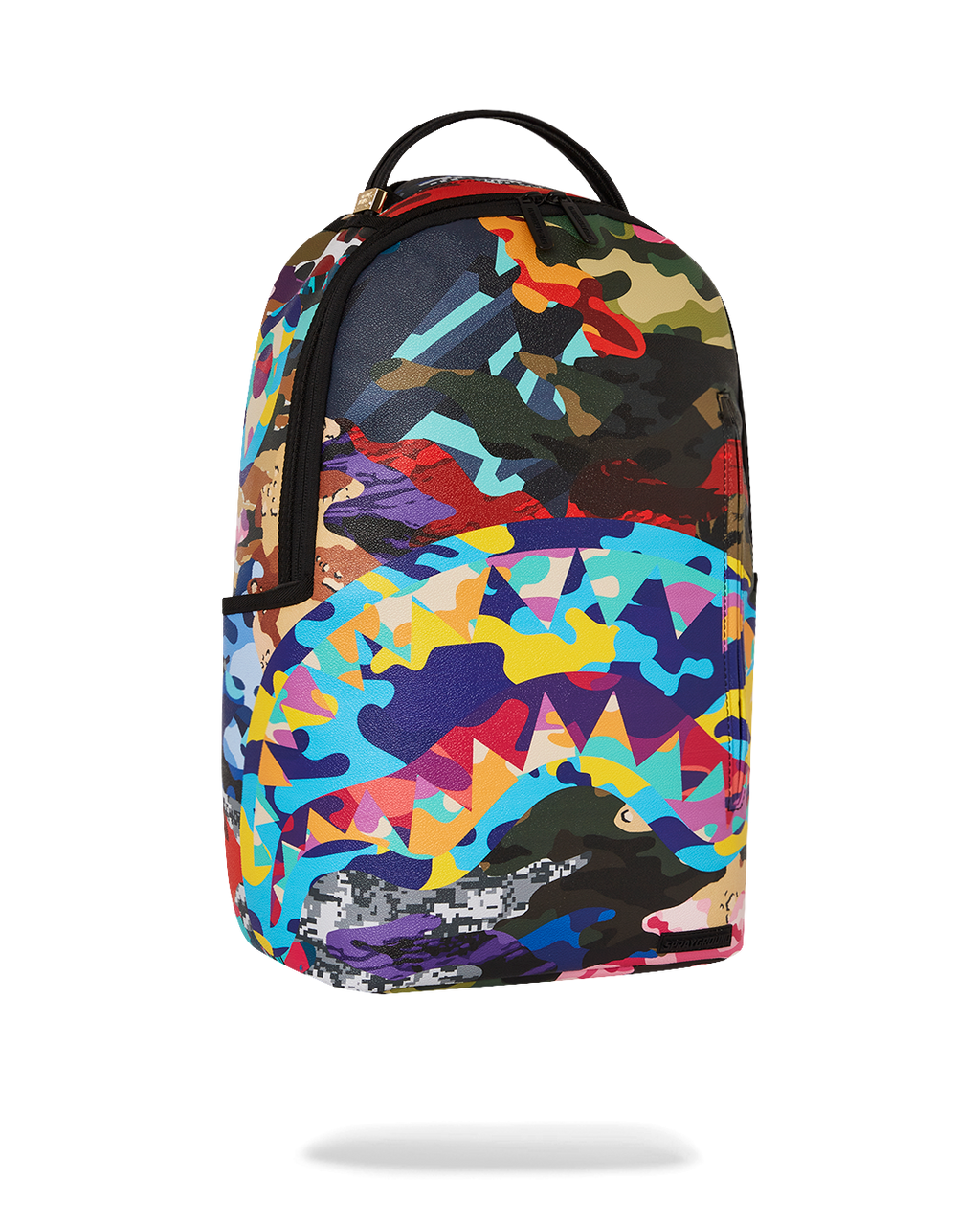 SLICED AND DICED CAMO BACKPACK