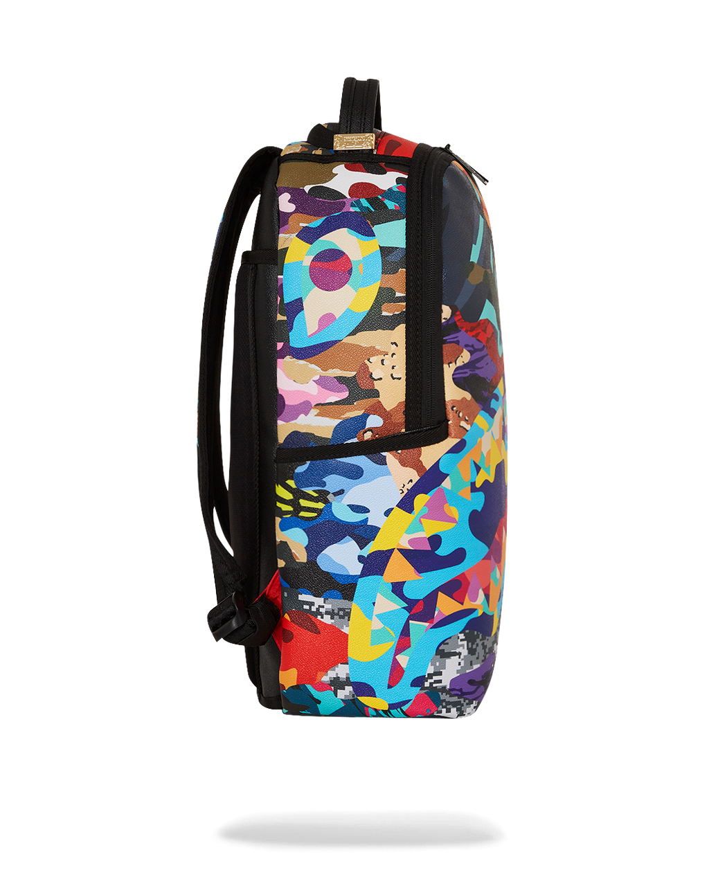 SLICED AND DICED CAMO BACKPACK